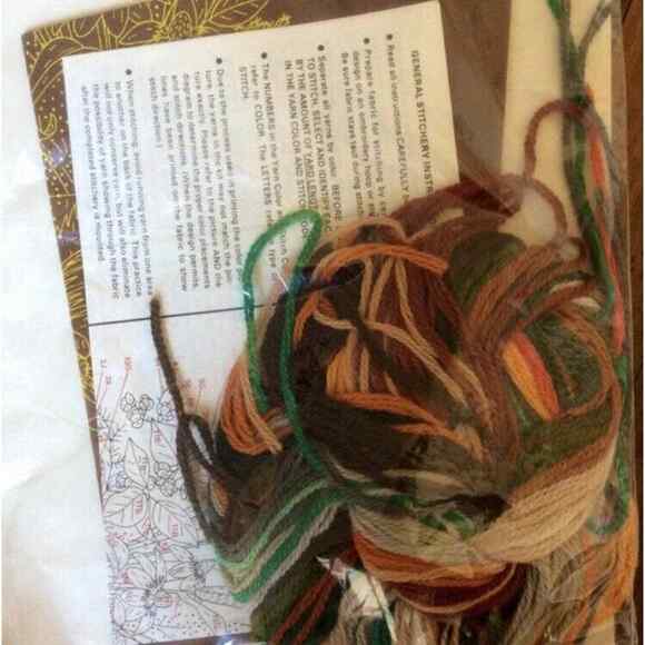 Wooden Decoy Vintage Needlecraft Kit by The Creative Circle - Sealed In Package - Picture 4 of 5